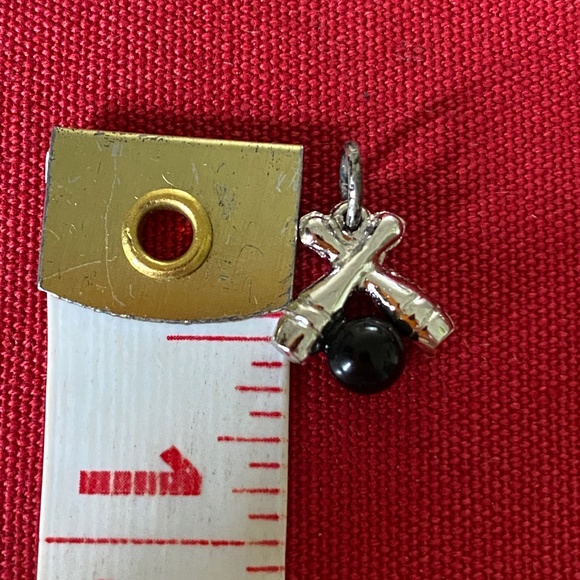 VTG I Crossed Bowling Pins + Black Ball Charm - Picture 6 of 16